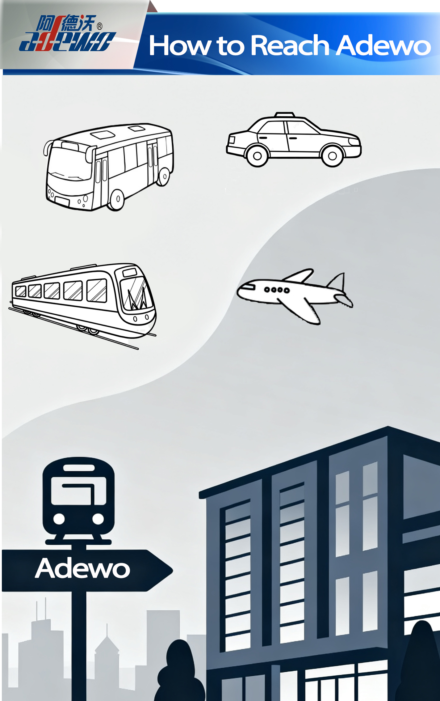 Kuidas Adewo juurde jõuda?