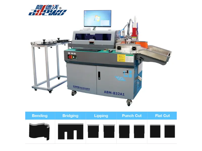 Automaatne painutusmasin ABM-832 A1 survelõikamiseks