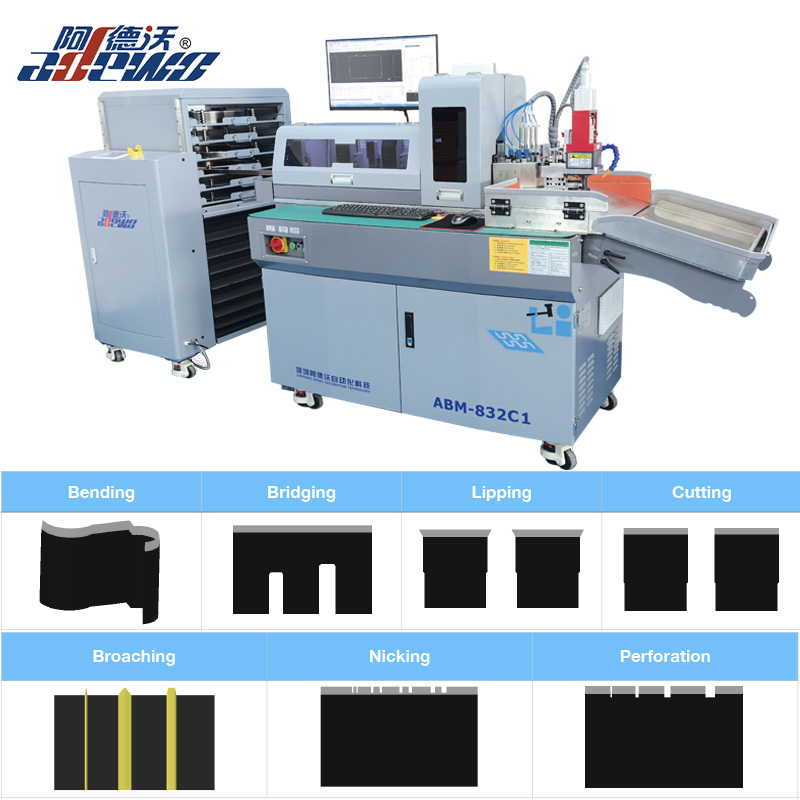 Mitmefunktsioonid Auto Bender Machine (Broach, Nick)