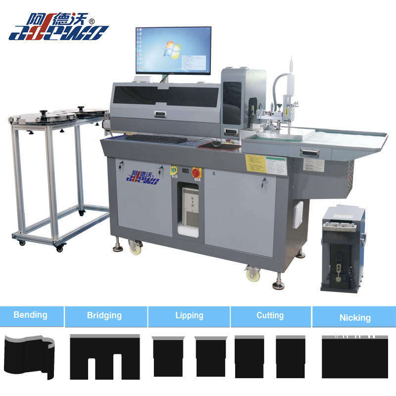 Tahke lauaraamatud Blade Auto Bender Machine