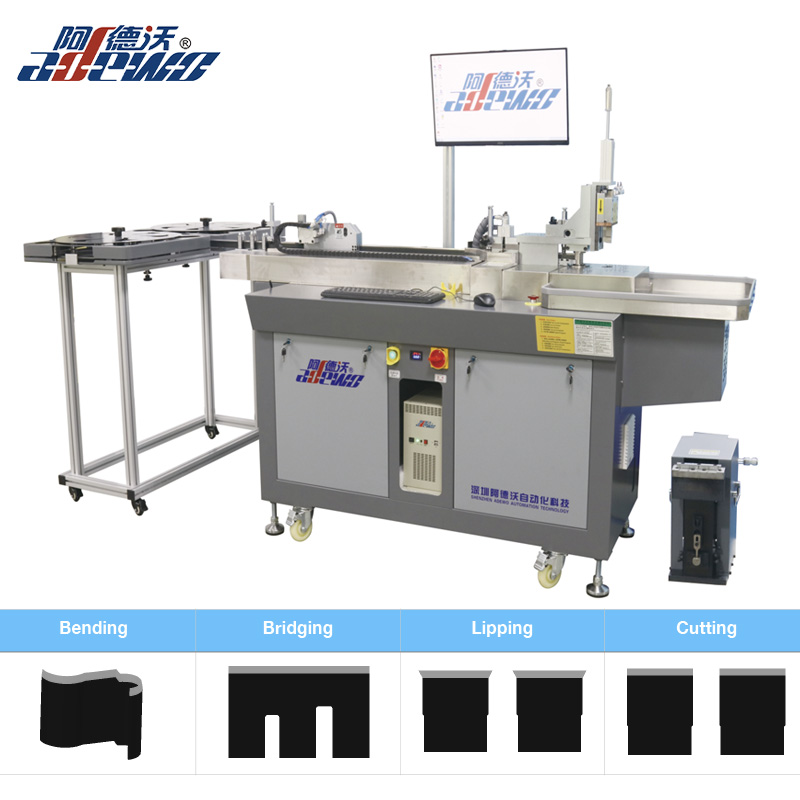 Stantsimisplaatide eemaldamine Auto Bender Machine